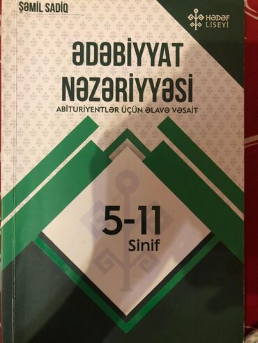 ədəbiyyat kitab: Ədəbiyyat nəzəriyyəsi təptəzədir yenidir yazılmayıb