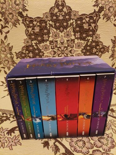 harry potter kitabi azerbaycan dilinde oxu: Harry Potter kitabları. Set şəklində. 7 kitab. Dil: Türkcə Vəziyyəti