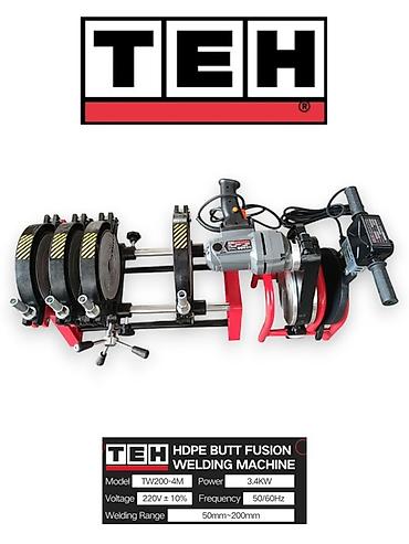Сварочные аппараты: Аппараты для стыковой сварки полиэтиленовых труб TEH (HDPE Butt Fusion — 4