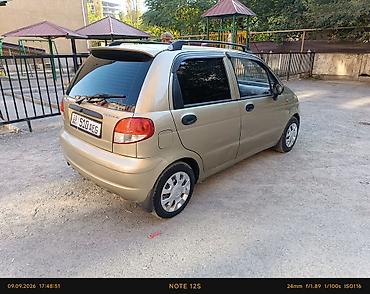 юмз куном: Daewoo Matiz: 2005 г., 0.8 л, Механика, Бензин, Хэтчбэк — 3