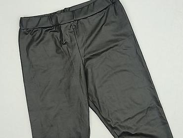 botki na platformie deichmann: Boohoo, Legginsy Ze skóry ekologicznej damskie, rozmiar M — 1