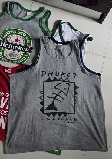Majice: Muška majica bez rukava XXL, letnja, na bretele. Sve su sa Tajlanda, i — 12