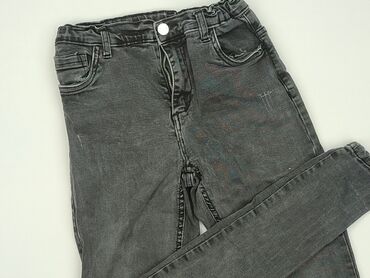 czarne jeansy wysoki stan: Jeans, Destination, 14 years, 164, condition - Very good