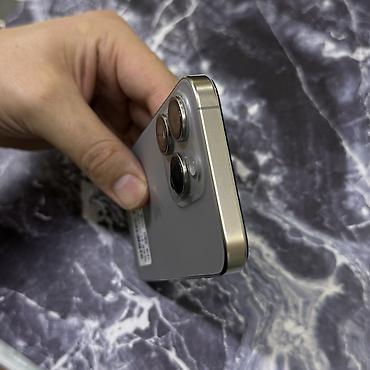 Apple iPhone: IPhone 15 Pro, Б/у, 512 ГБ, Natural Titanium, 82 % — 8