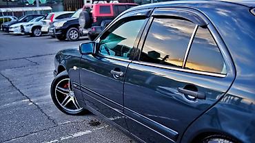 w210 panel: Mercedes-Benz E-Class W210 sedan - Kuzov: 4 qapı, qara rəng, orijinal — 6