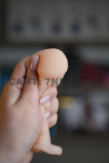 Товары для взрослых: Мягкая реалистичная стимулирующая «Brave Man» с подхватом мошонки и — 6