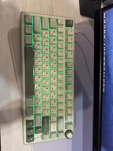 logitech superlight: Клавиатура, Royal Kludge, Механическая, Проводное подключение, Размер: 75% — 1