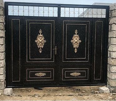 Həyət darvazaları: Demir qapilar darvazalar seyf qaplari 650manatdan bawlayan qiymetlerle — 14