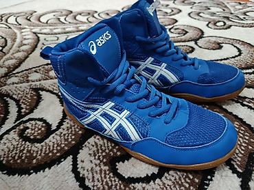 Кроссовки и спортивная обувь: Мужские кроссовки, 37, Asics, Новый, цвет - Синий — 2