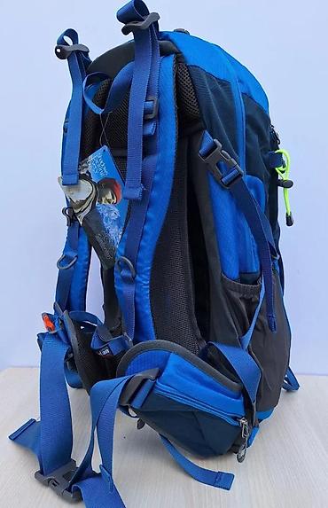 Sportske torbe i rančevi: Planinarski ranac Senterlan Adventure 40L – plavi - Zapremina: 40 — 11