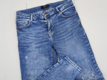 szerokie spodnie jeansowe zara: Reserved, Jeans for women, size L