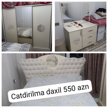 Yataq otağı dəstləri: Yataq desti ideal veziyyetdedir matrasida seliqeli catdirilma daxil