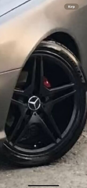 tək təkər: 19 lug mercedes amg diski 3 dene elde var tekerler birge