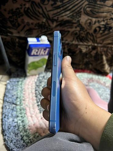Apple iPhone: IPhone 13 mini, Б/у, 128 ГБ, Синий, Чехол, 74 % — 3