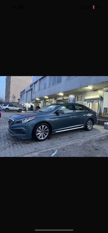 мерседес в аварийном состоянии: Hyundai Sonata: 2017 г., 2.4 л, Автомат, Бензин