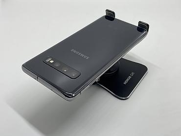 Уюлдук телефондор жана аксессуарлар: Samsung Galaxy S10, Колдонулган, 128 ГБ, түсү - Кара, 2 SIM — 1