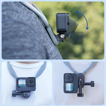 osmo mobile 3 бишкек: Магнитное крепление на шею для GoPro Hero 11 10 9 8 7 6 5 Insta360 DJI