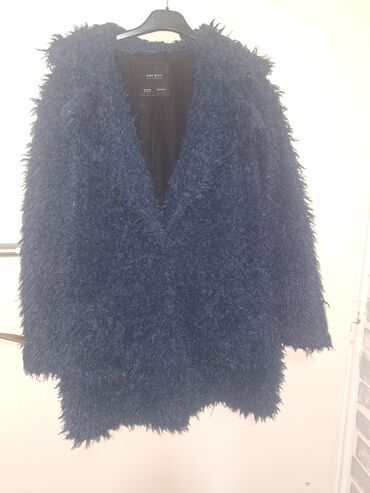 Krzneni kaputi: XS, Sa postavom, bоја - Crna — 1