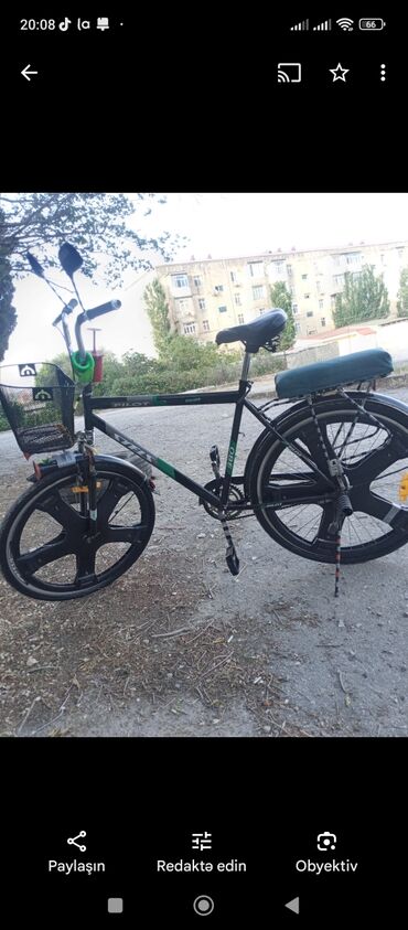 велосипед baol: İşlənmiş Şəhər velosipedi Stels, 28", sürətlərin sayı: 1, Ünvandan götürmə