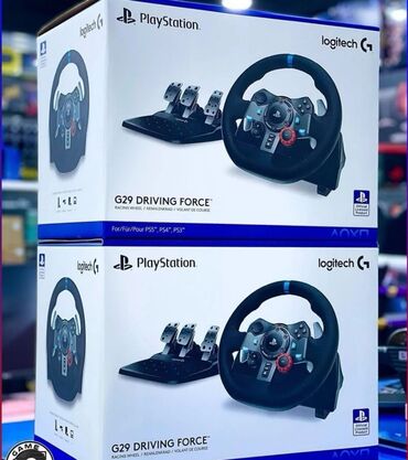 playstation avadanliqlari: Logitech G29 Orjinal Rul Pedal .Hec bir yerinde Hec Bir Problemi