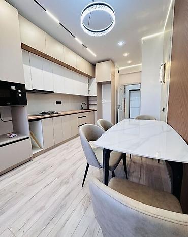 Продажа квартир: 2 комнаты, 58 м², Асанбай мкр Элитка, 8 этаж, Дизайнерский ремонт — 6
