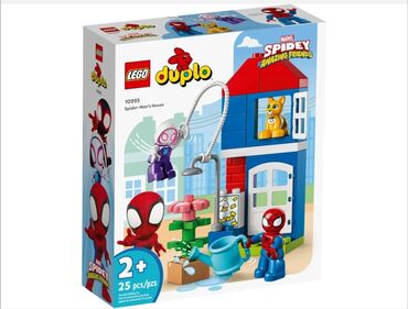 домик детские: Lego Duplo 10995 Дом Человека -паука 🕸️🕷️ рекомендованный возраст