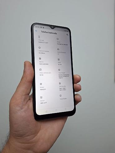 Realme: Realme C11 (2021), 64 GB, rəng - Qara, Sensor — 8