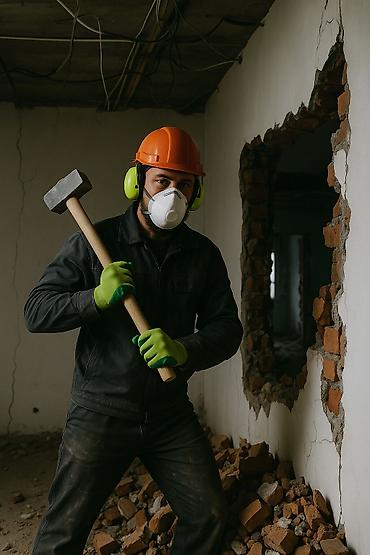 Демонтажные работы: Снос стен | Снос перегородки Больше 6 лет опыта — 10