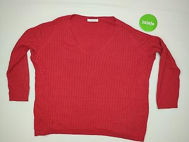 mango czerwony sweter: Violeta By Mango, Sweter damski, rozmiar 2XL — 2