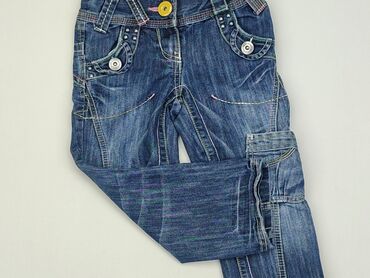 Spodnie: Spodnie jeansowe, Next, 3-4 lat, 98/104, stan - Dobry