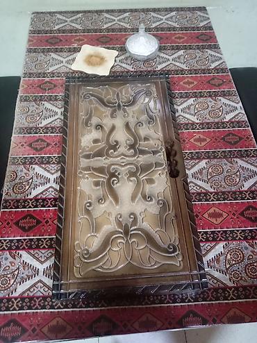 oyun adları: Taxta nərd dəsti - Material: ağacdan hazırlanmış, laklı səth. Çərçivə — 6