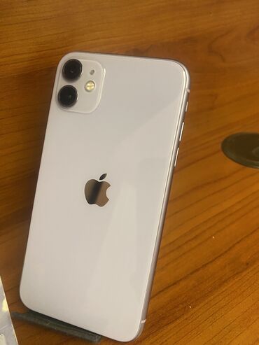 iphone 11 satışı: IPhone 11, 64 ГБ, Deep Purple, Отпечаток пальца, Face ID