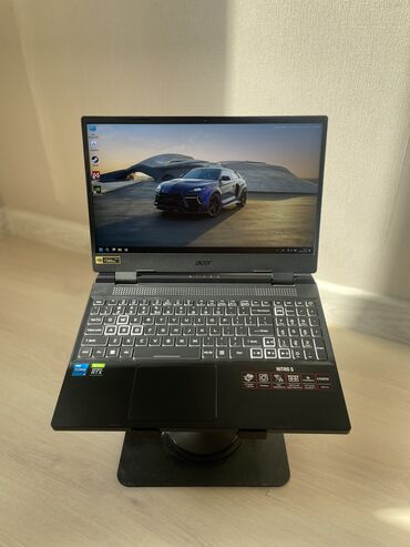 ноутбук нитро 5: Ноутбук, Acer, 16 ГБ ОЗУ, Intel Core i5, 15.6 ", Б/у, Для работы, учебы, память SSD