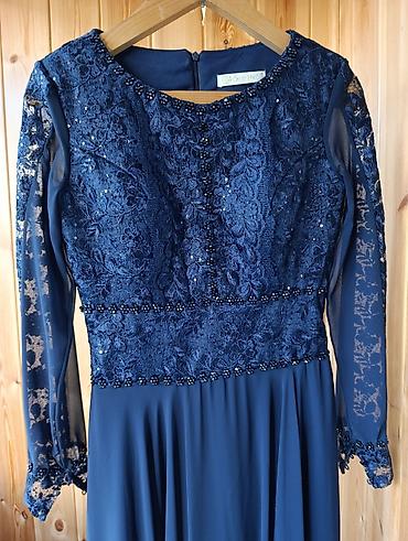 Свадебные платья: Элегантное женское вечернее платье, размер 44-46,классикав идеальном — 3