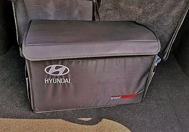 Hyundai bagaj təşkilatçısı/saxlama çantası - Rəng: qara, üzərində