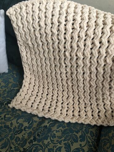 Ковры: Цвет - Бежевый Плед