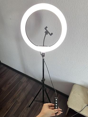 кольцовая лампа: Кольцевая лампа RGB LED MJ36 (Soft Ring Light) - Диаметр кольца — 5