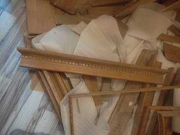 taxta qapilar: Taxta iç qapılar dəsti - Material: tam ağac (şpon deyil), açıq palıd — 8