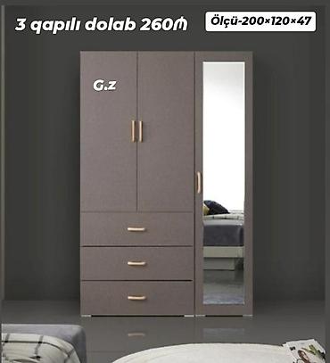 dolab yigilmasi: *Dolab 3 qapılı 260Azn* Ölçü:200×120×47 Sifarişlə hazırlanır ✔️ təhvil — 1
