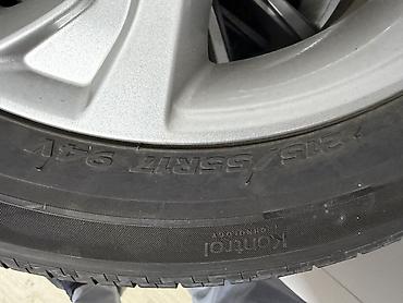 r16 sonata: Колеса в сборе 215 / 55 / R 17, Лето, Б/у, 1 шт, Легковые, Литые, отверстий - 5 — 3