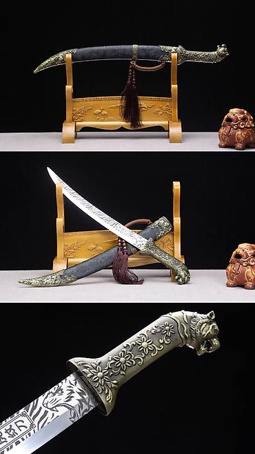 Коллекционные ножи: Японские Катаны Сувенирные металлические мечи Катаны из каленой — 14