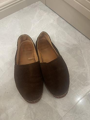 massimo: Massimo Dutti mokasin tipli qadın ayaqqabısı - Material: üst hissə – — 3