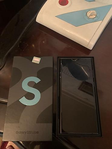 samsung note 22: Samsung Galaxy S22 Ultra, 256 GB, rəng - Yaşıl, Zəmanət, Düyməli, Sensor — 3