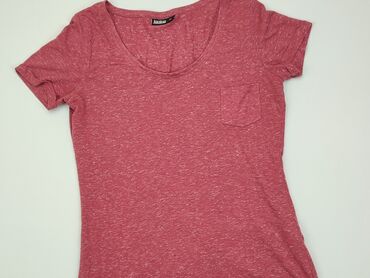 beżowe t shirty damskie: T-shirt, Janina, L, stan - Dobry