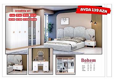 avanqart: 2 təknəfərlik çarpayı, 2 tumba, Dolab, Termo, Azərbaycan, Yeni — 5