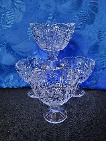 Case za poslastice kristal,led kristal iz 70ih godina. Case za