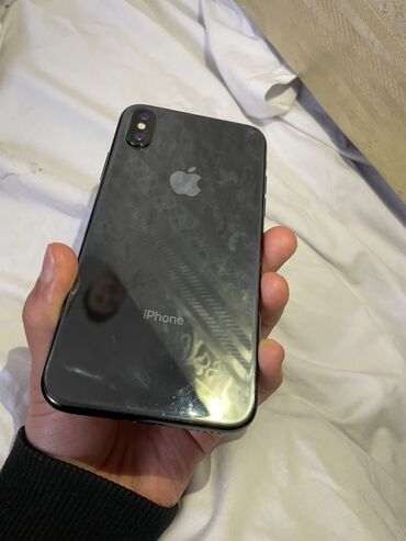black shark 1: IPhone X, Колдонулган, 64 ГБ, Кара, 94 %