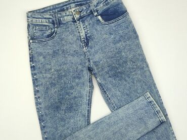 jeans with holes: Spodnie jeansowe, Destination, 14 lat, 158/164, stan - Dobry