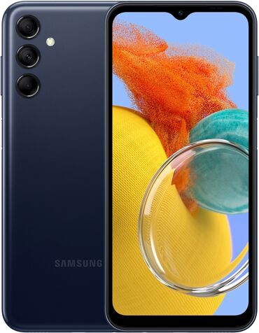 самсунг аз: Samsung Galaxy M14, 256 ГБ, цвет - Синий