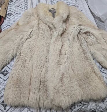 brus bez ledja: XL (EU 42), With lining, Arctic fox, color - Beige